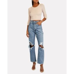 AGOLDE 90's Mid Rise Loose Fit Jeans Fall Out